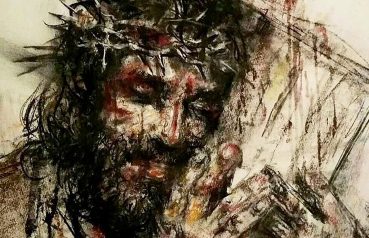 【原创诗歌&绘画】祂走向十架，祂穿越坟墓