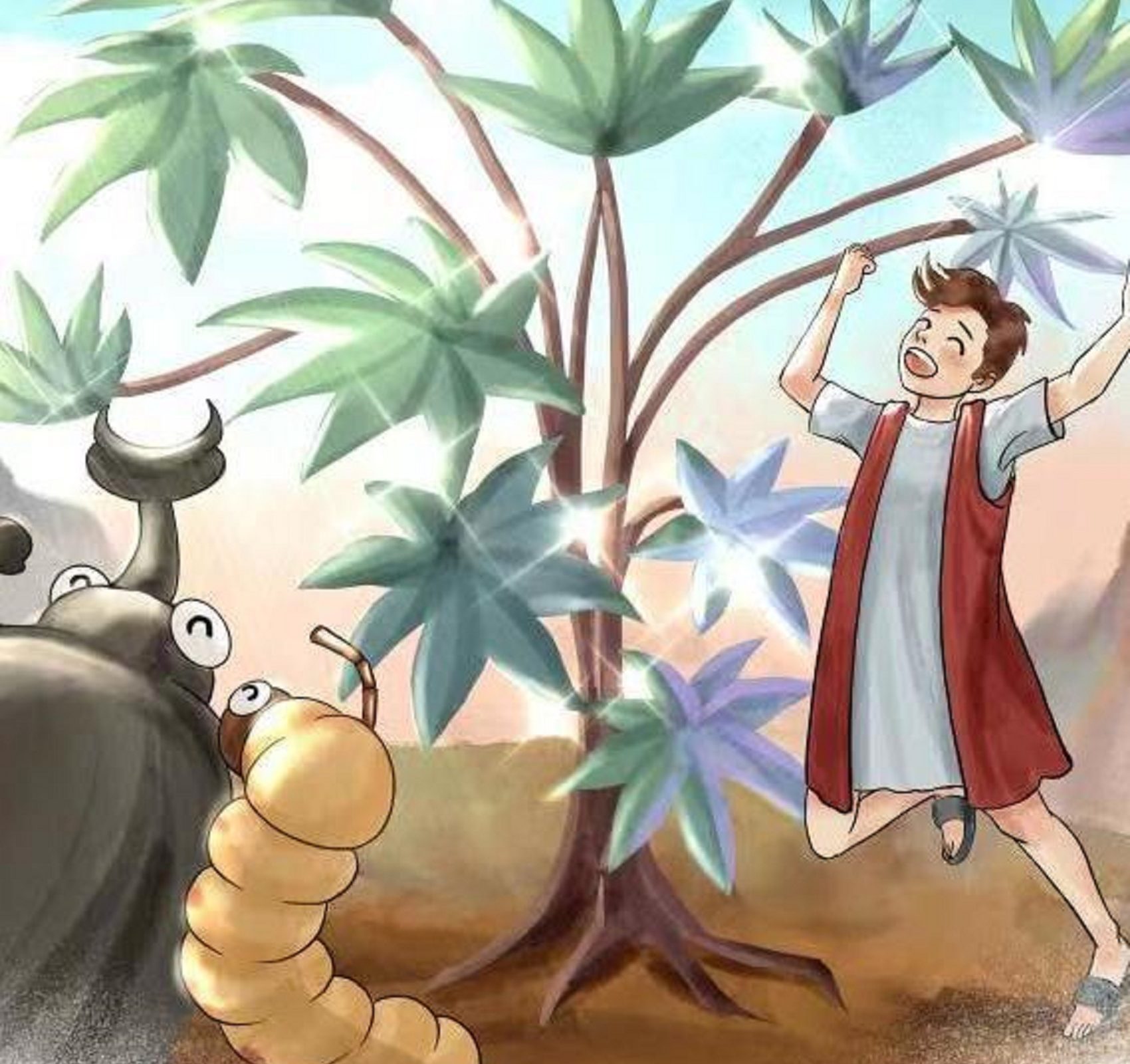 有声绘本｜“啃食节”上：夺冠的虫子与人的眼泪