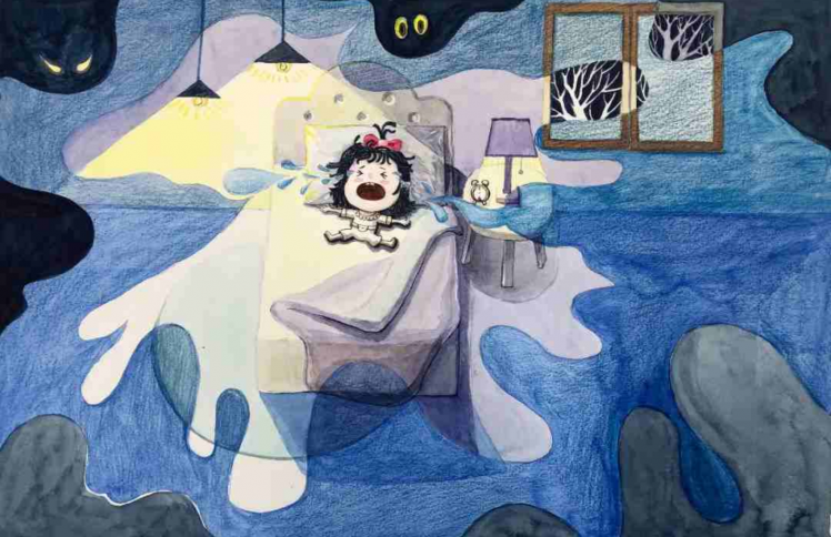 原创绘本|天黑了，谁来陪我睡？