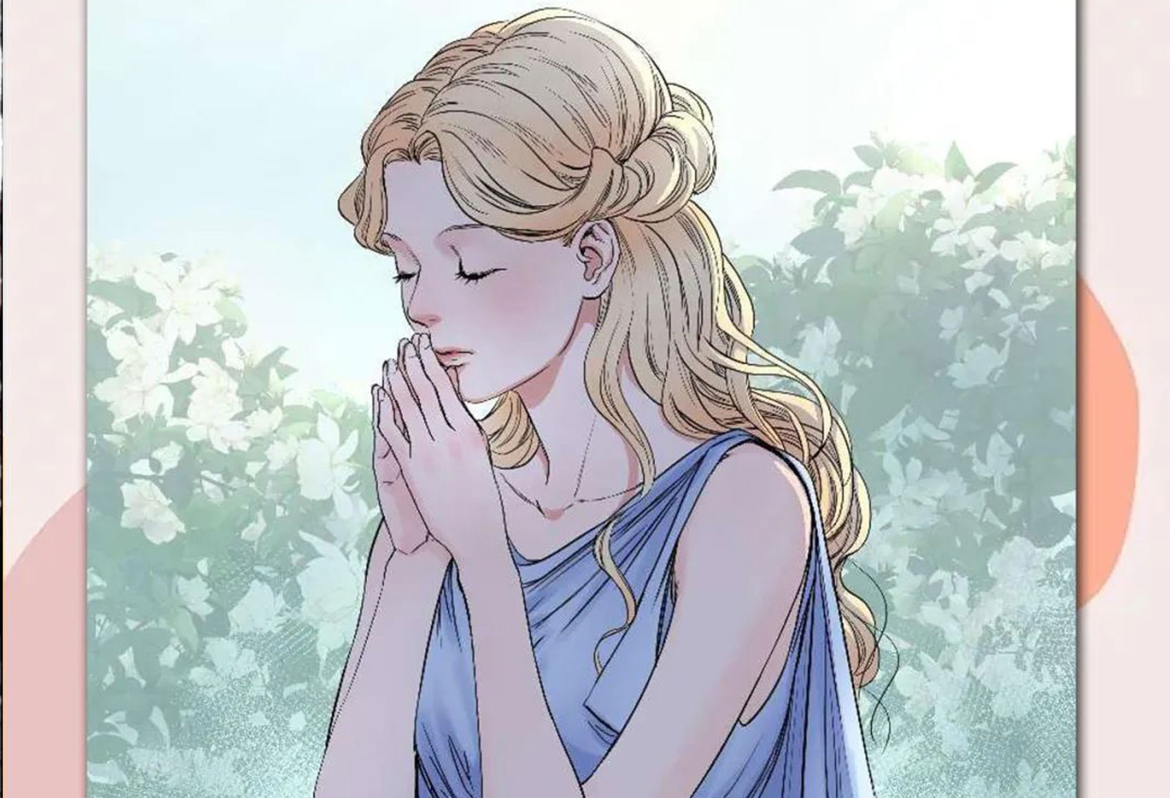 万国少女祈祷图：迎接圣诞