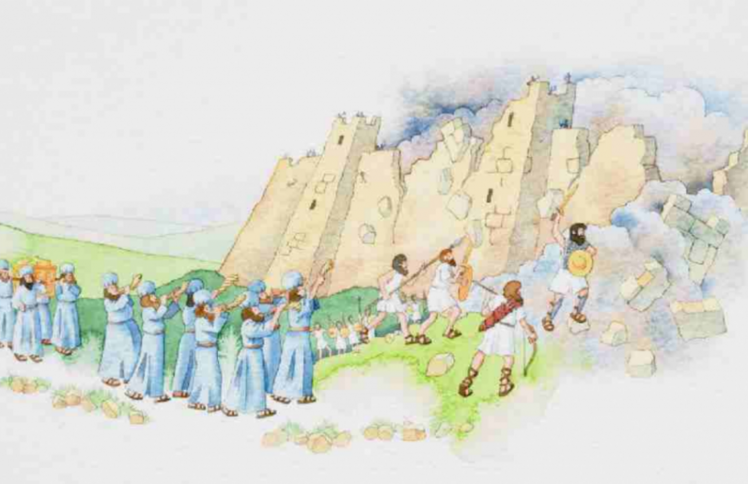 游戏故事|手工：耶利哥城垮下来！