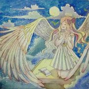 喜欢日漫的女孩，为主而画