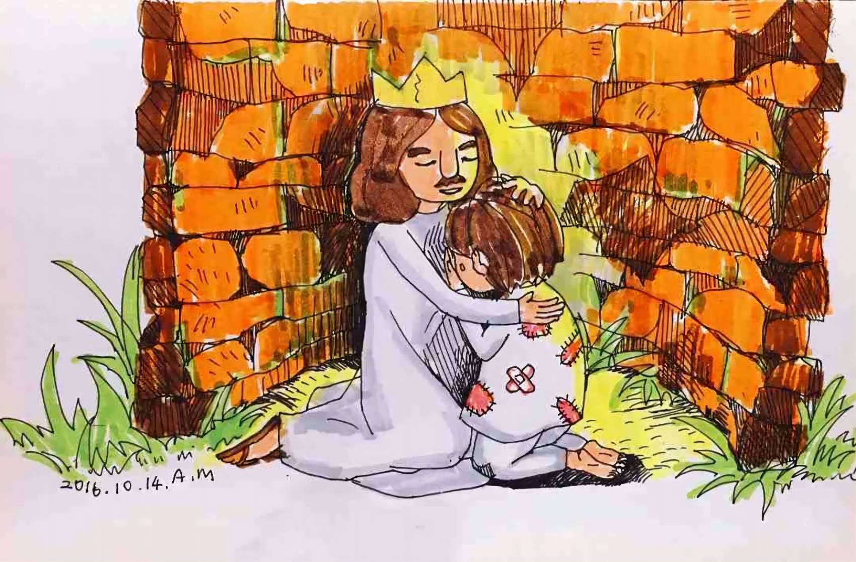 亲爱的你们，我有画说