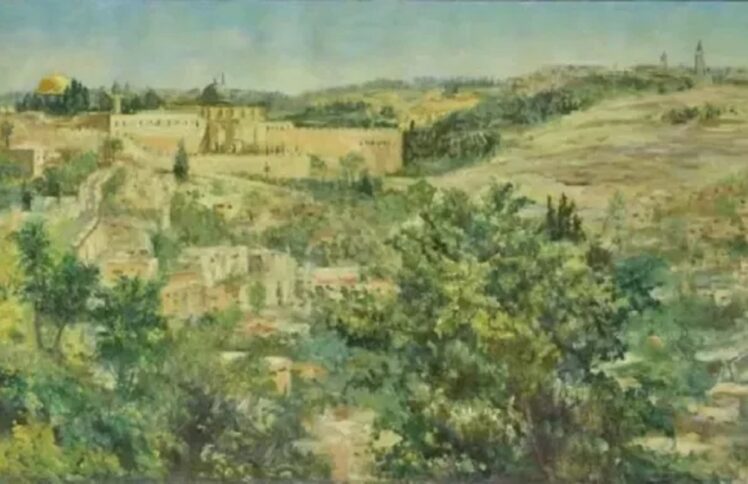 林红：把“金色的耶路撒冷”画给人看