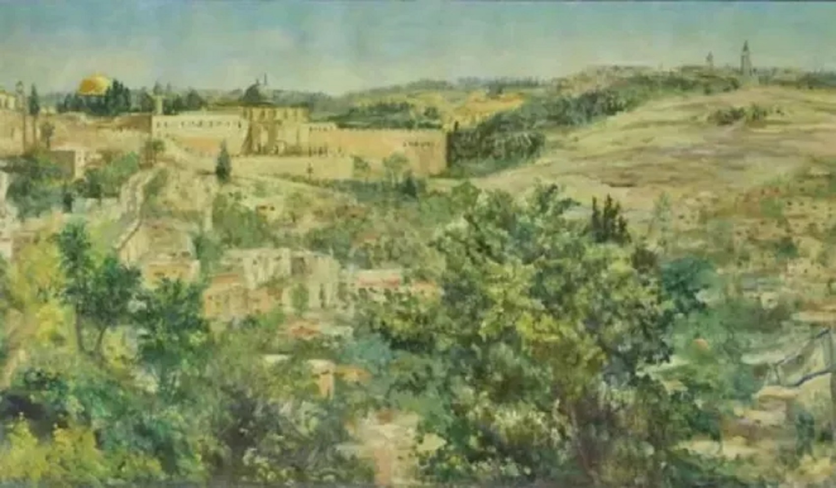 林红：把“金色的耶路撒冷”画给人看