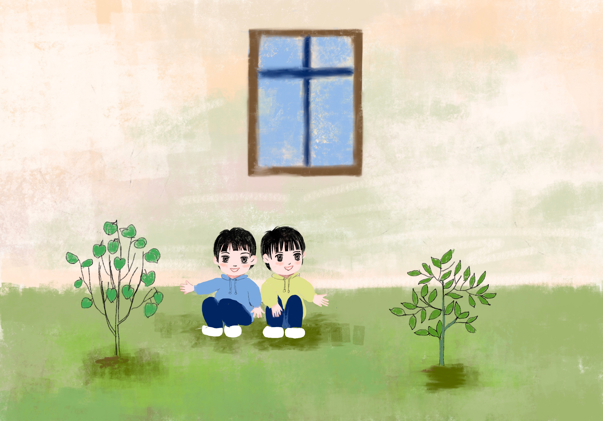 有声绘本|两兄弟和他们的树