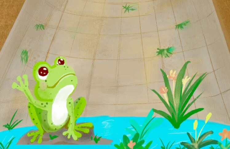 原创绘本｜回到井底的世界之蛙