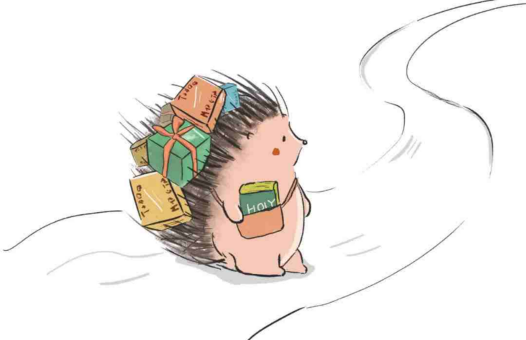 原创绘本 | 送快递的小刺猬