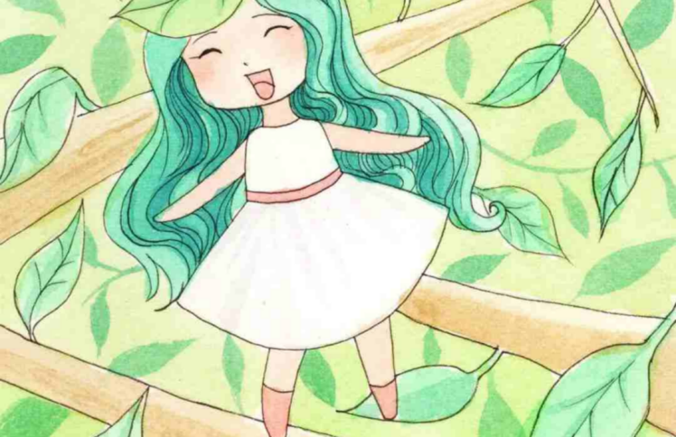 原创绘本|小树叶飘流记