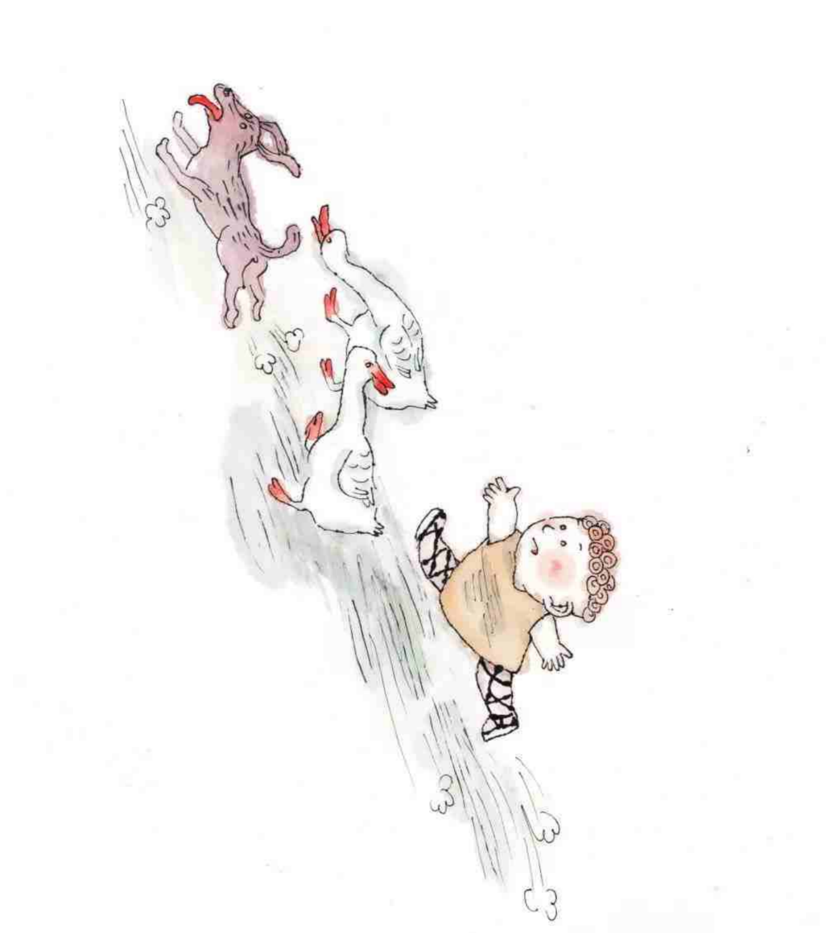 原创绘本 | 要让小孩到我这里来，到我这里来的要像小孩