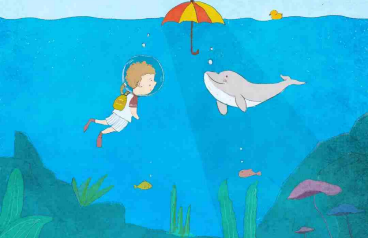 原创绘本&涂色卡 | 夏天的烦恼