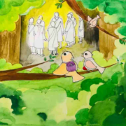 原创绘本 | 麻雀一家的复活节