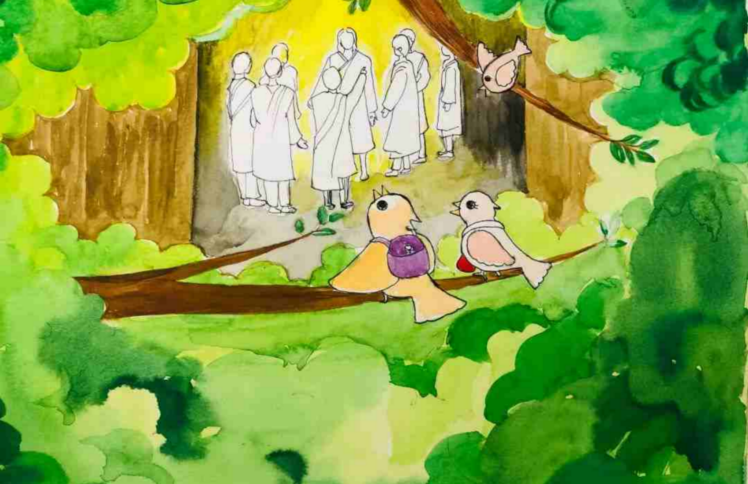 原创绘本 | 麻雀一家的复活节