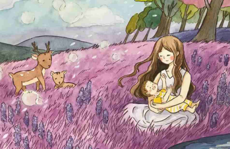 图说金句丨如婴孩在母亲怀中躺卧