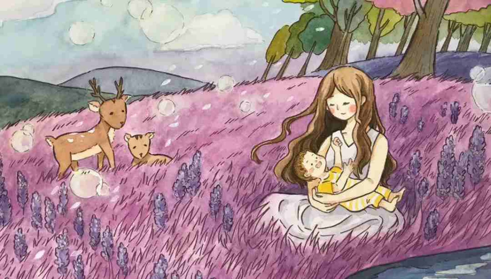 图说金句丨如婴孩在母亲怀中躺卧