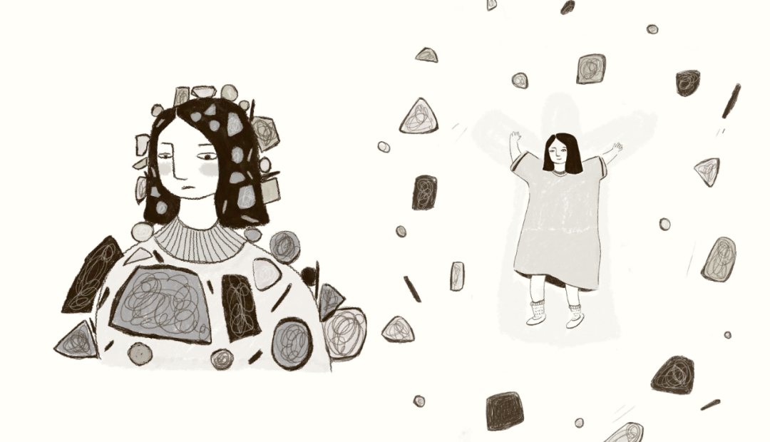 手绘日记丨秒变“万磁王”，烦恼不离身