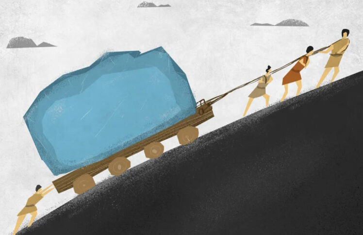 原创绘本|又大又重又丑又硬的石头