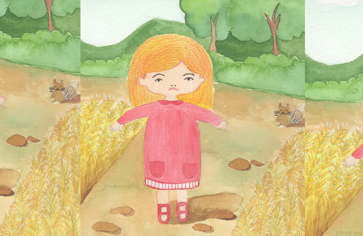 原创绘本｜小蕾与《红舞鞋》