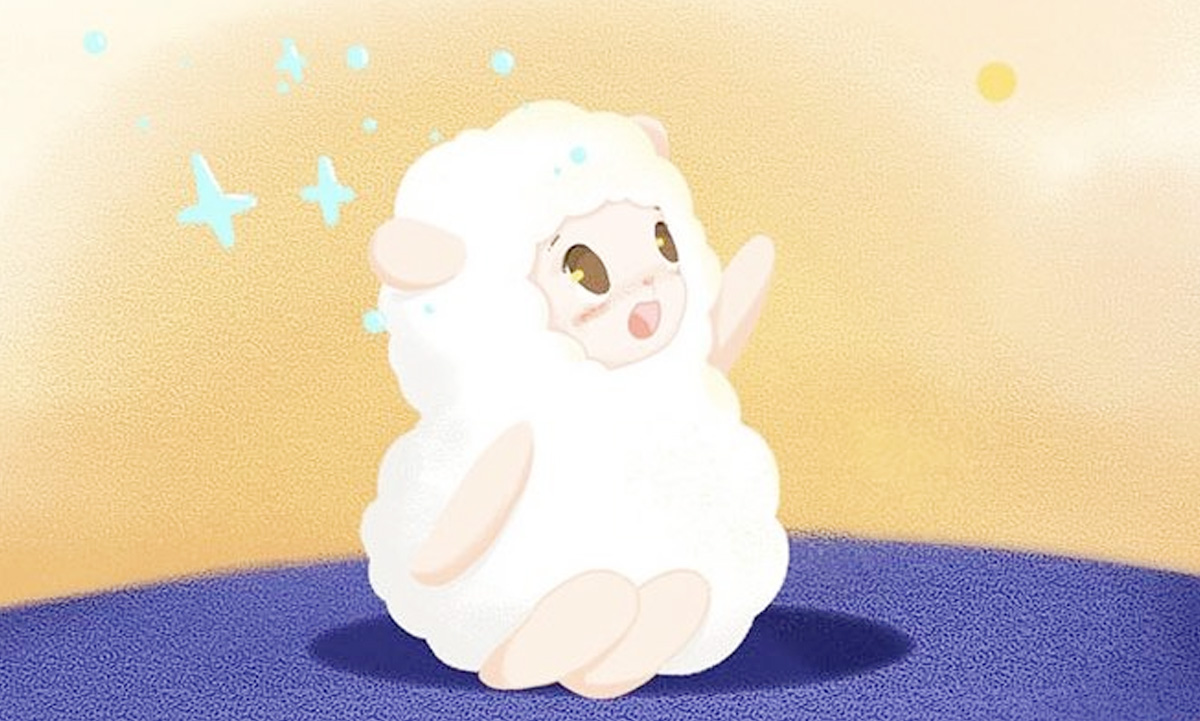 原创绘本|追光的小羊