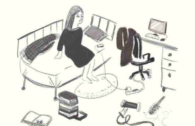 手绘日记：借一点光放在心底