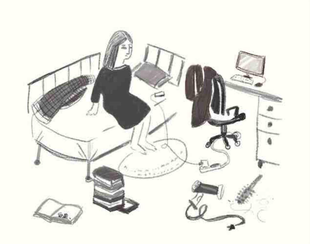 手绘日记：借一点光放在心底