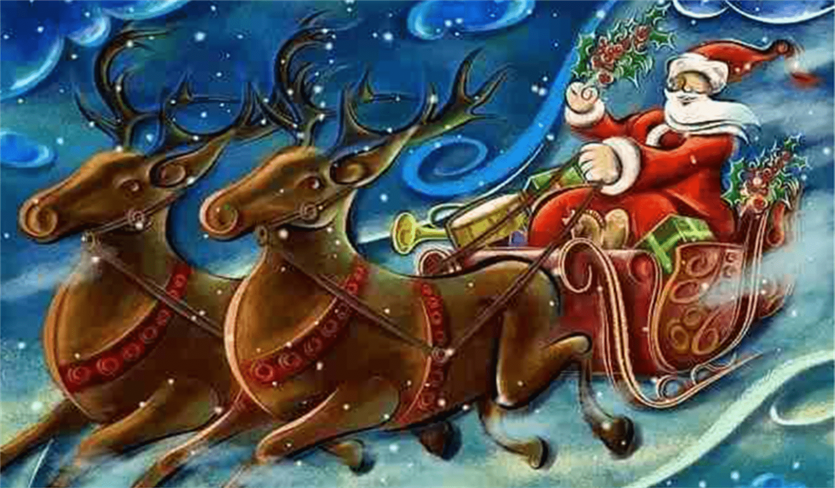 圣诞老人说：耶稣，这是你的节日，不是我的！