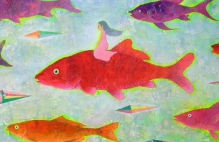 循着微光，走进神写在心里的童话 | 郭柯君原创绘画