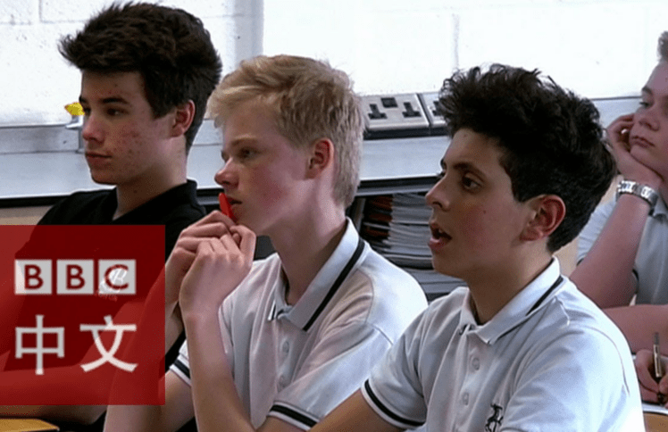 当中国老师团杠上英国“熊孩子”
