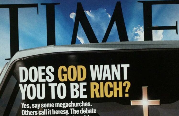 制造假神的“成功神学”