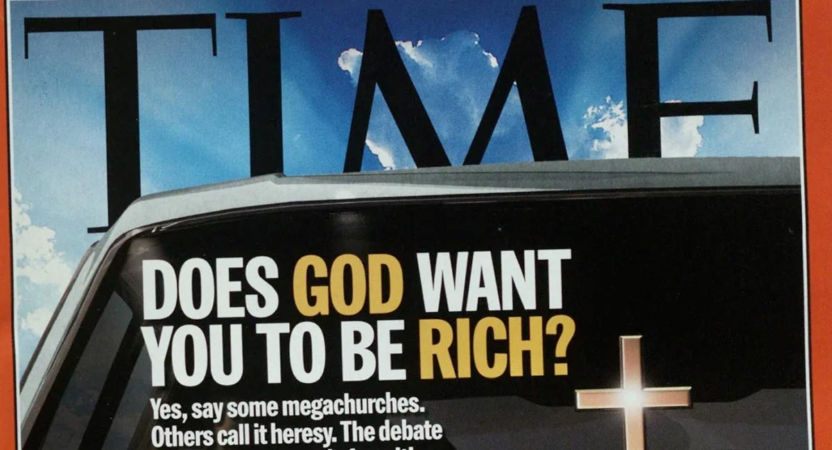 制造假神的“成功神学”