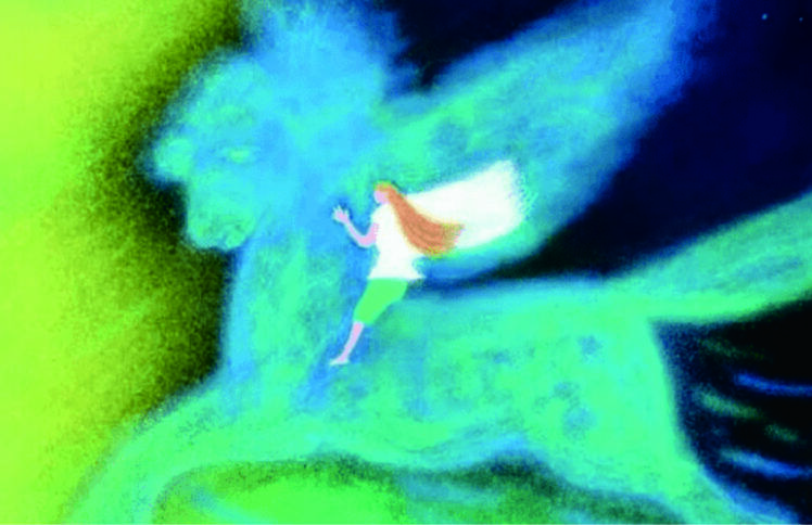 紧紧抓住神，奔跑却不困倦| 木沐原创插画系列二