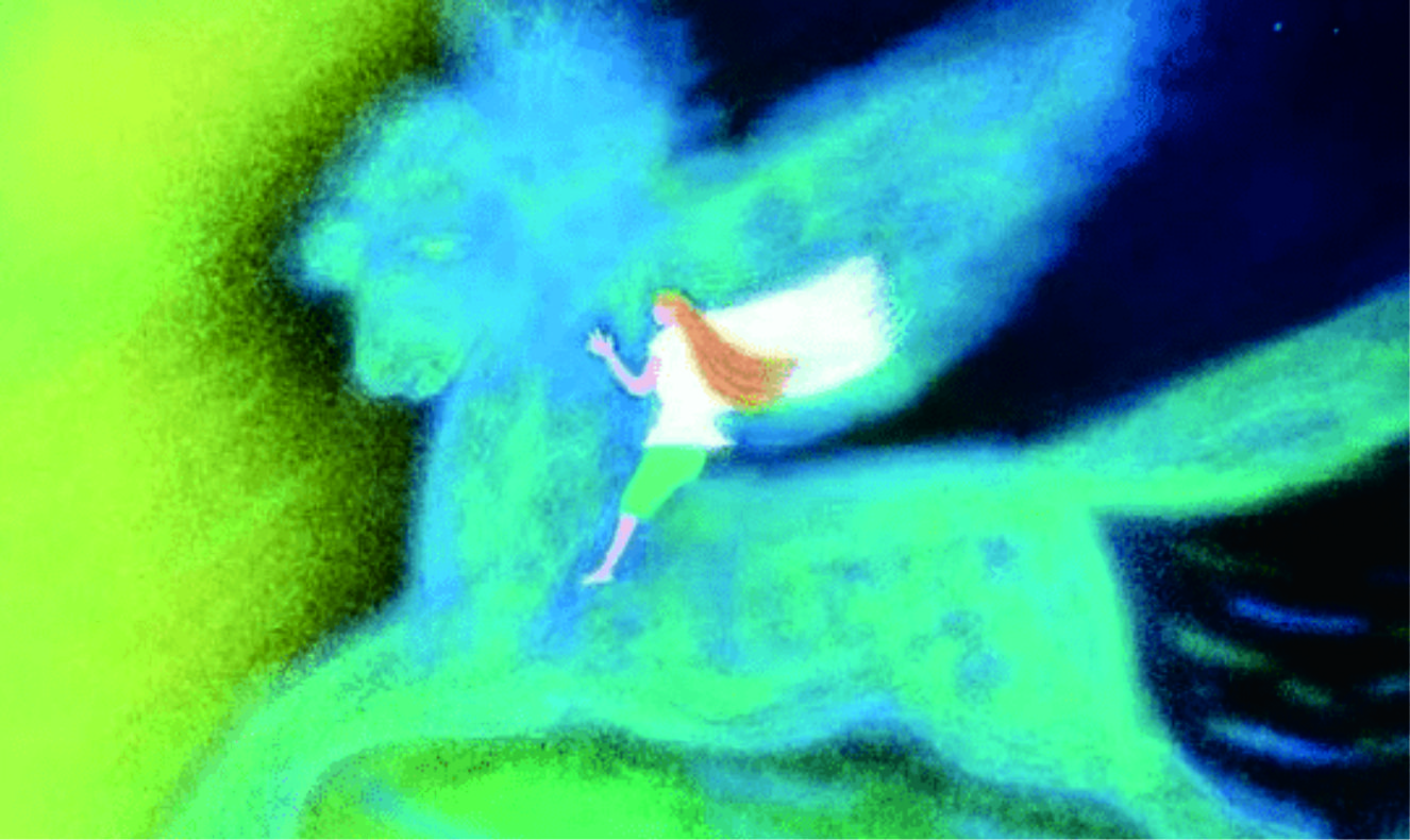 紧紧抓住神，奔跑却不困倦| 木沐原创插画系列二