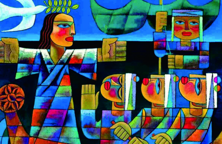 动荡不安的世代,你是我的平安| 著名画家何琦专访