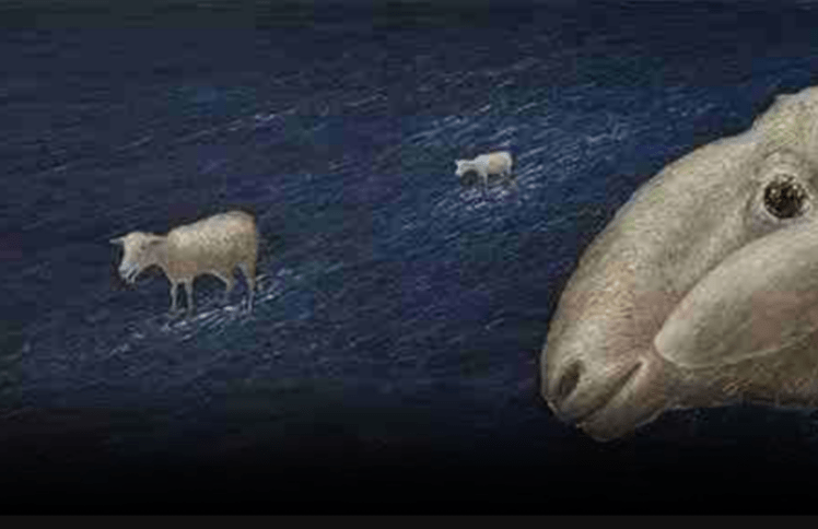 请你光照每一只迷途羔羊—— 朱久洋的画与人生