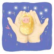 原创绘本：手拿珍珠的女孩