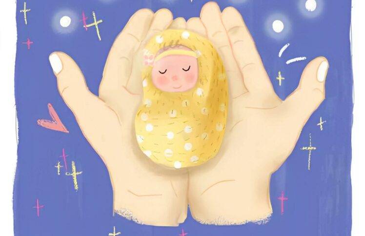 原创绘本：手拿珍珠的女孩