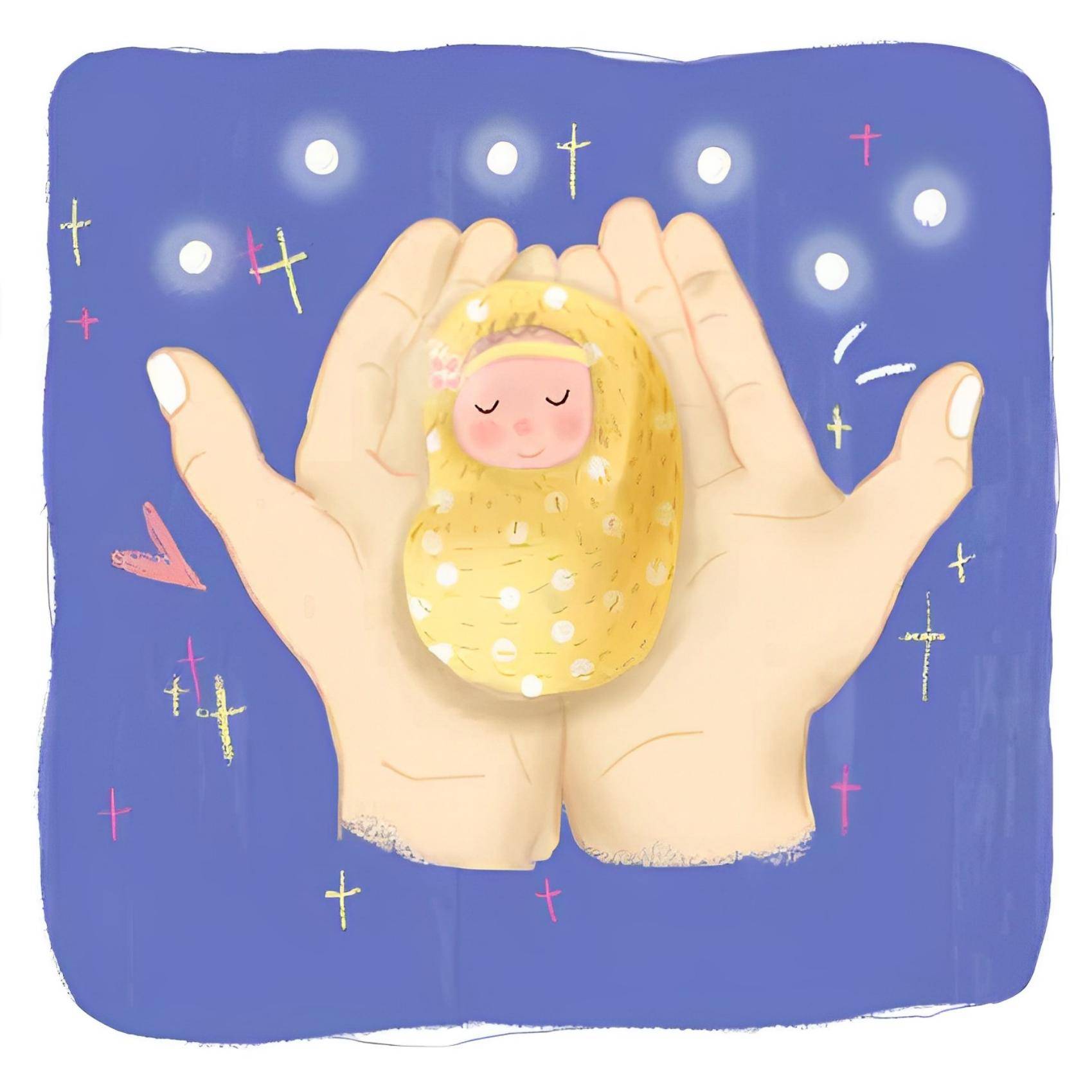 原创绘本：手拿珍珠的女孩