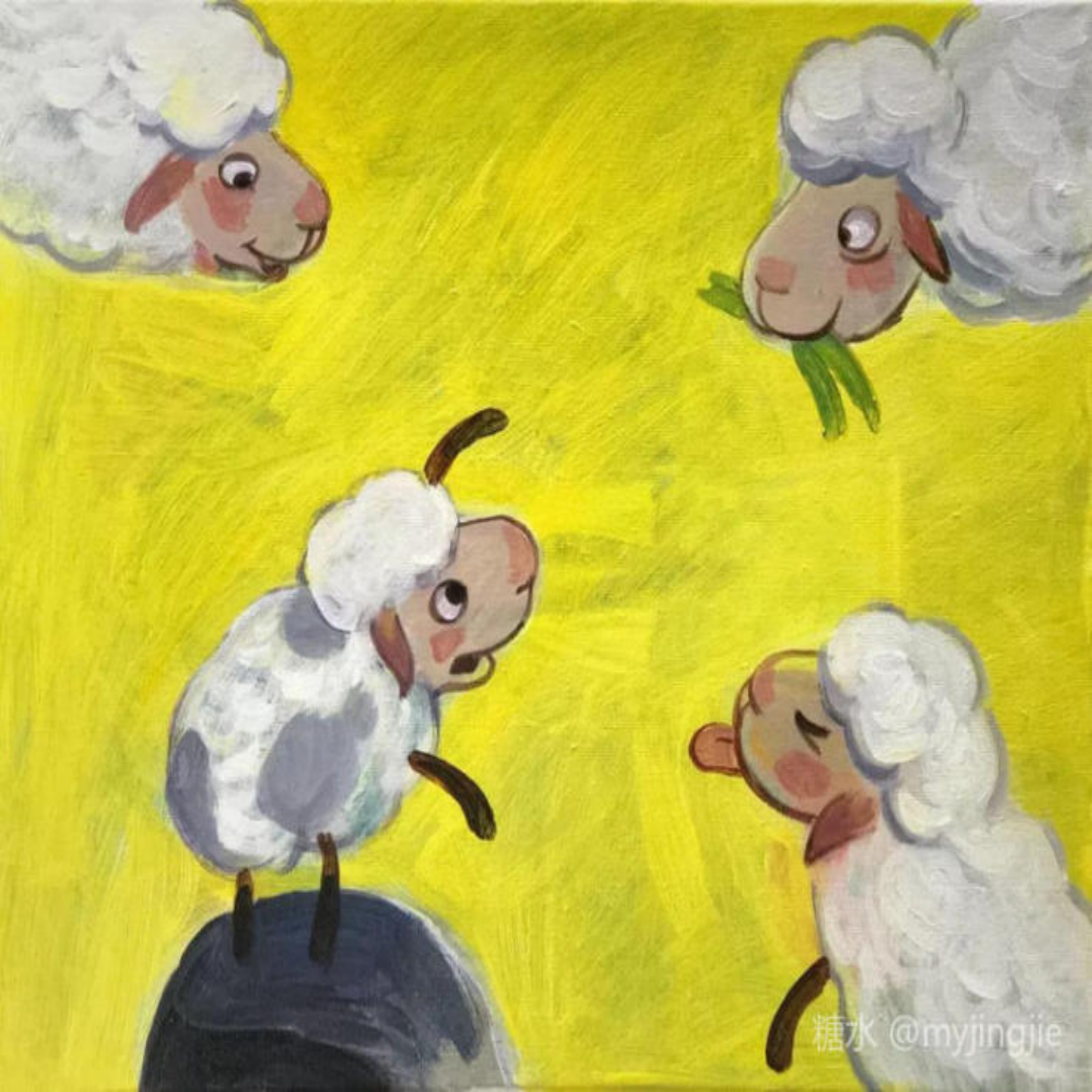 图说新歌丨原创诗歌《右手》