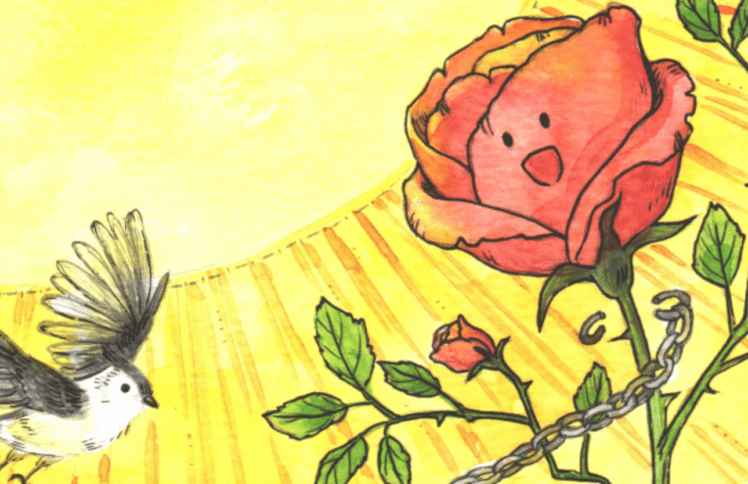 原创绘本 | 玫瑰希林的幸运项链