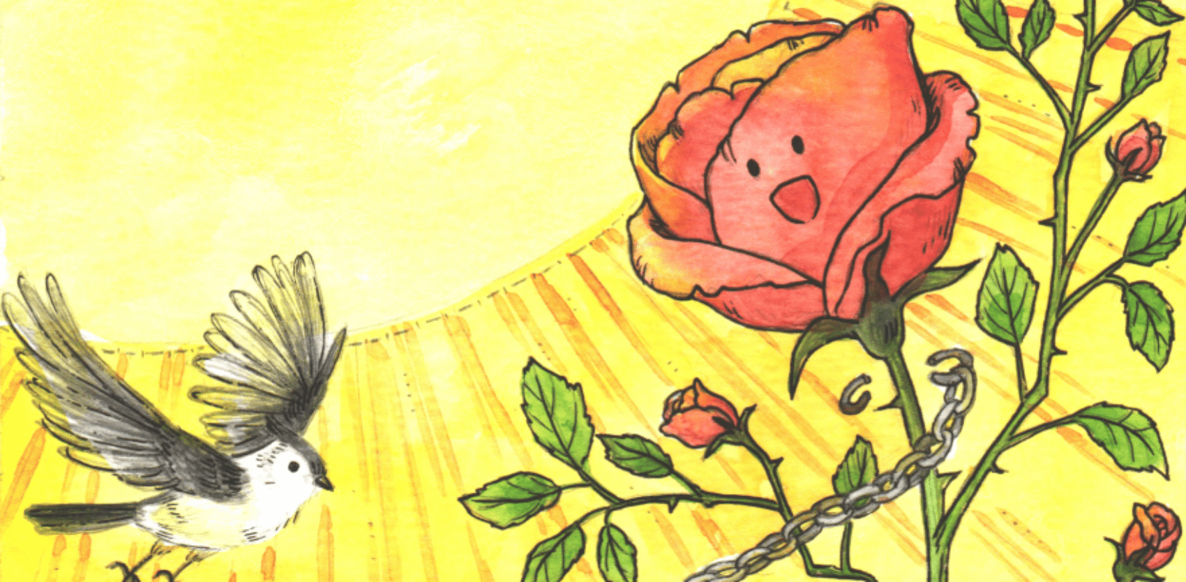 原创绘本 | 玫瑰希林的幸运项链