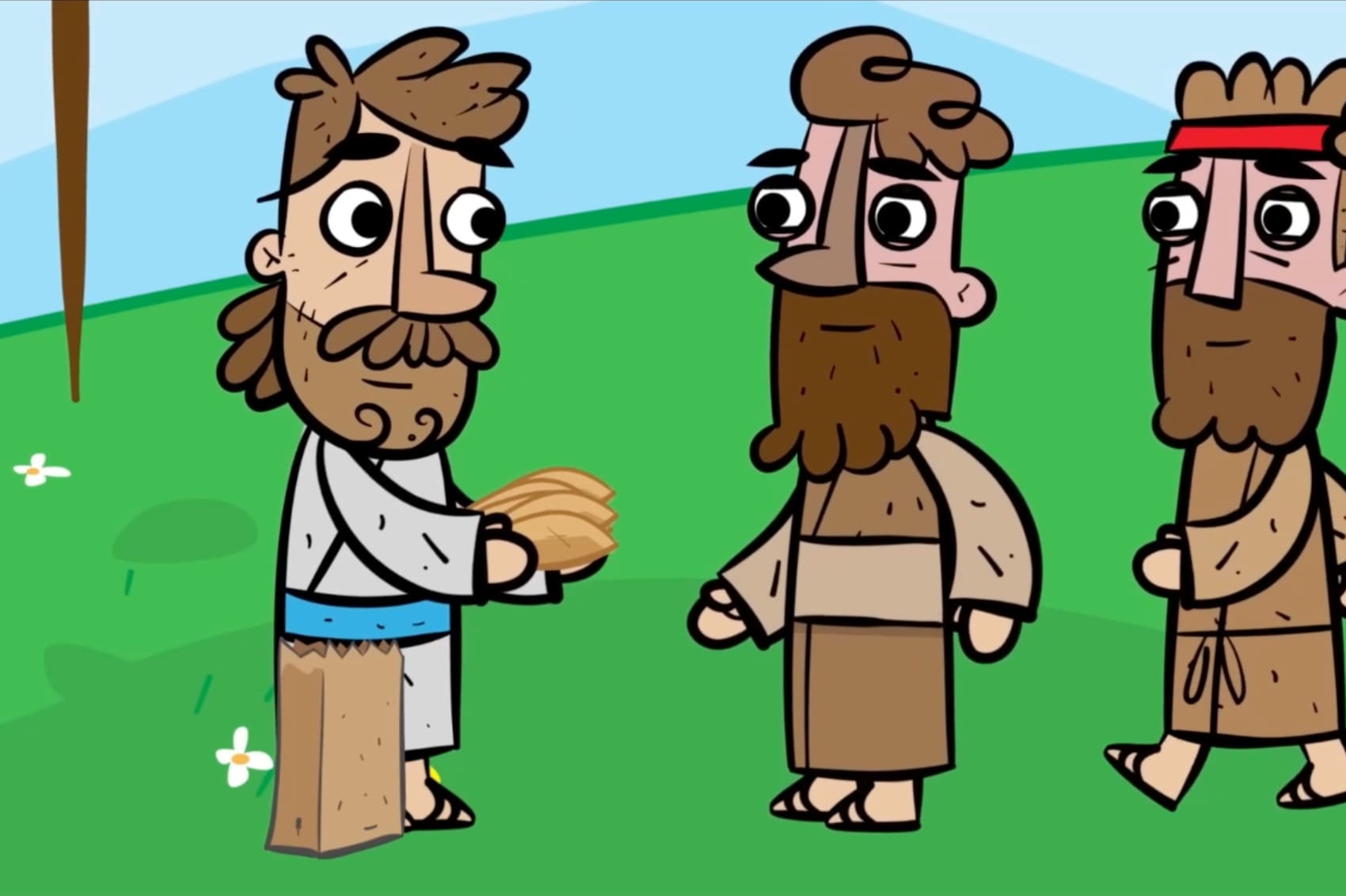 老师分饼，我画饼