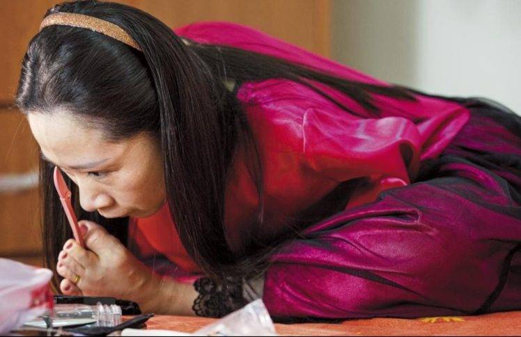 杨恩典：用一只脚画出来的恩典记号