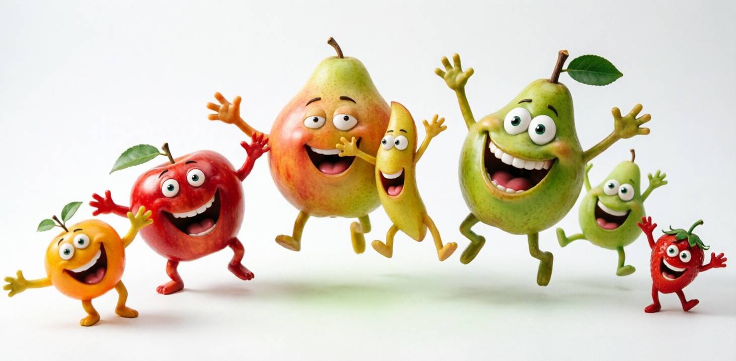 蔬菜水果也要起来赞美啦！